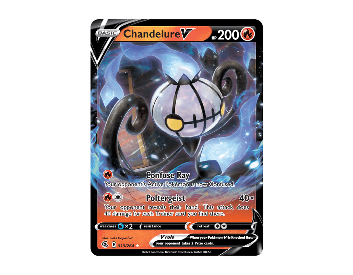 Chandelure V FS 39/264 (Fusion Strike)