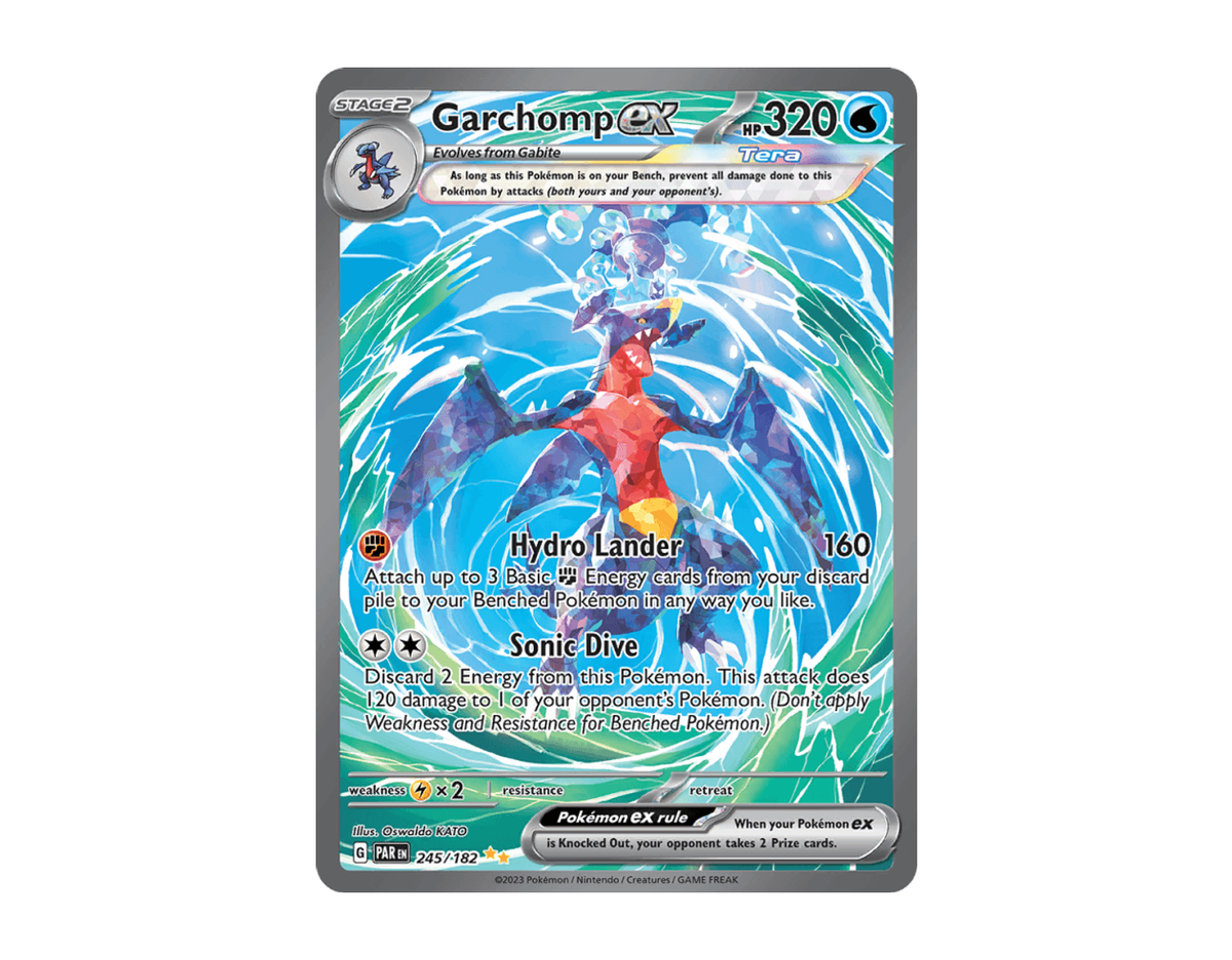 Garchomp ex PR 245/182 (Paradox Rift)