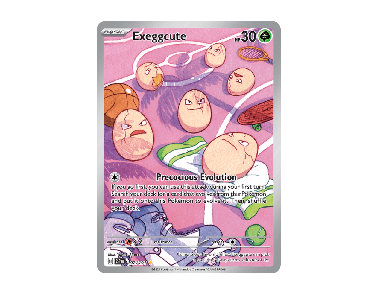 Exeggcute SS 192/191 (Surging Sparks)