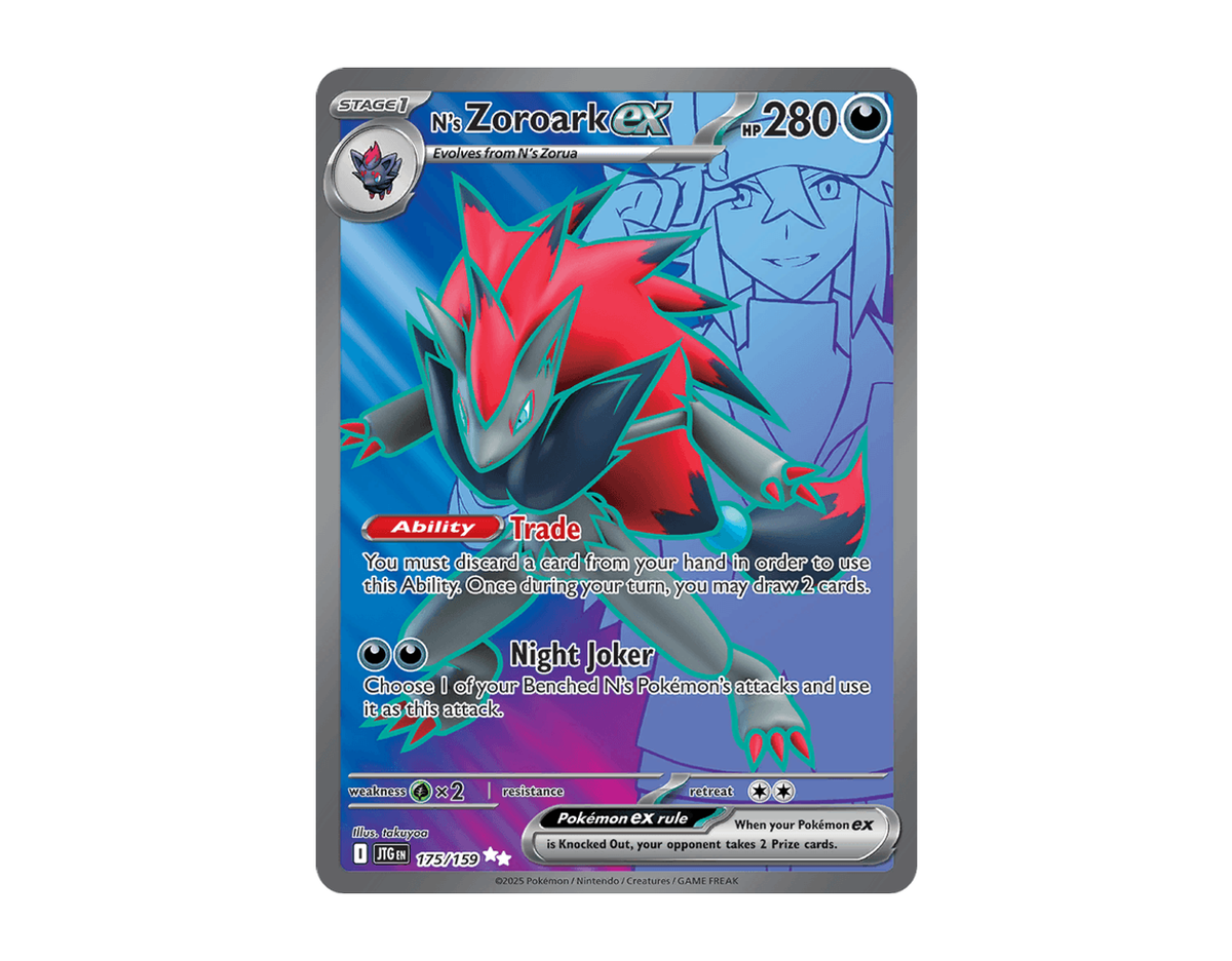N's Zoroark ex JT 175/159 (Journey Together)