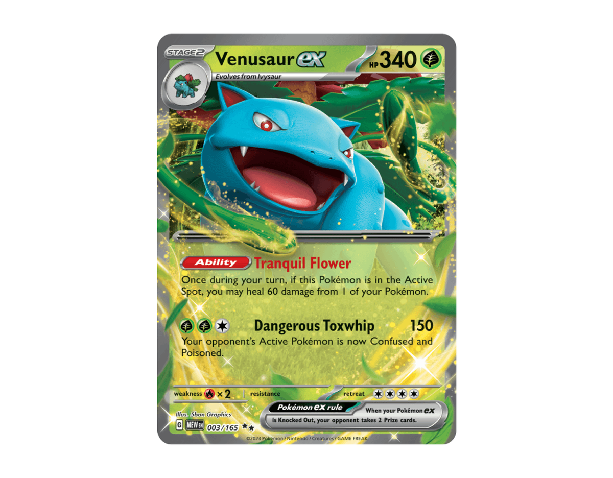 Venusaur ex 15 003/165 (151)