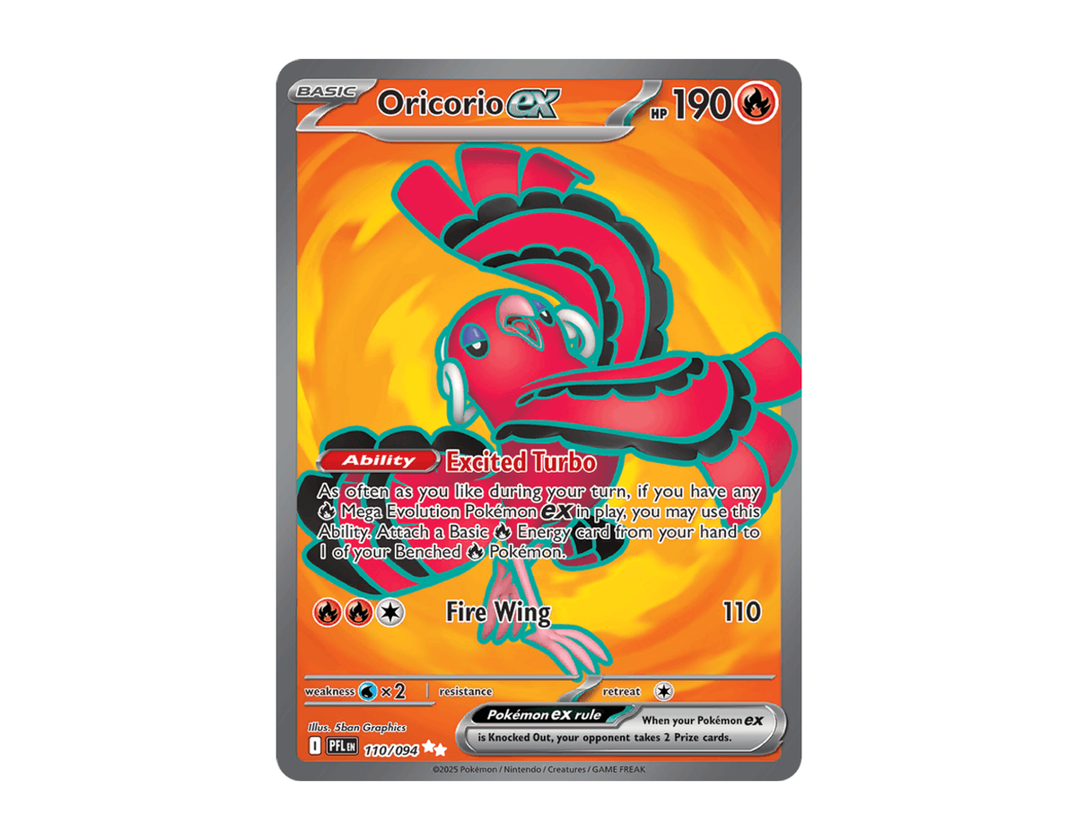 Oricorio ex PF 110/94 (Phantasmal Flames)
