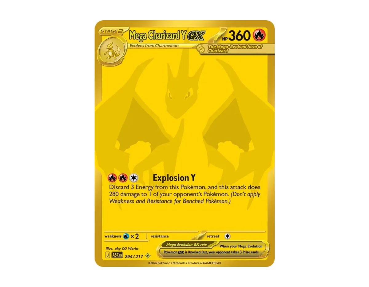 Mega Charizard Y ex AH 294/217 (Ascended Heroes)