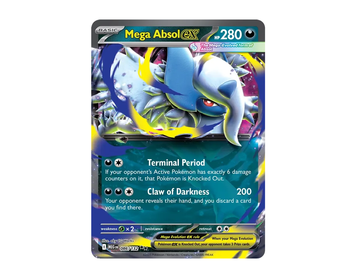 Mega Absol ex ME 086/132 (Mega Evolution)