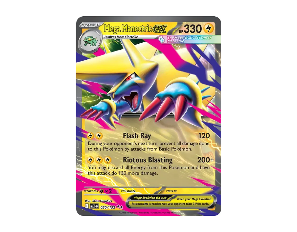 Mega Manectric ex ME 050/132 (Mega Evolution)