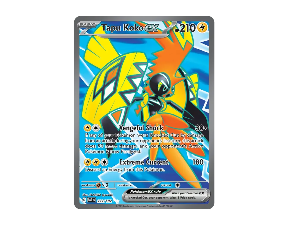Tapu Koko ex PR 222/182 (Paradox Rift)