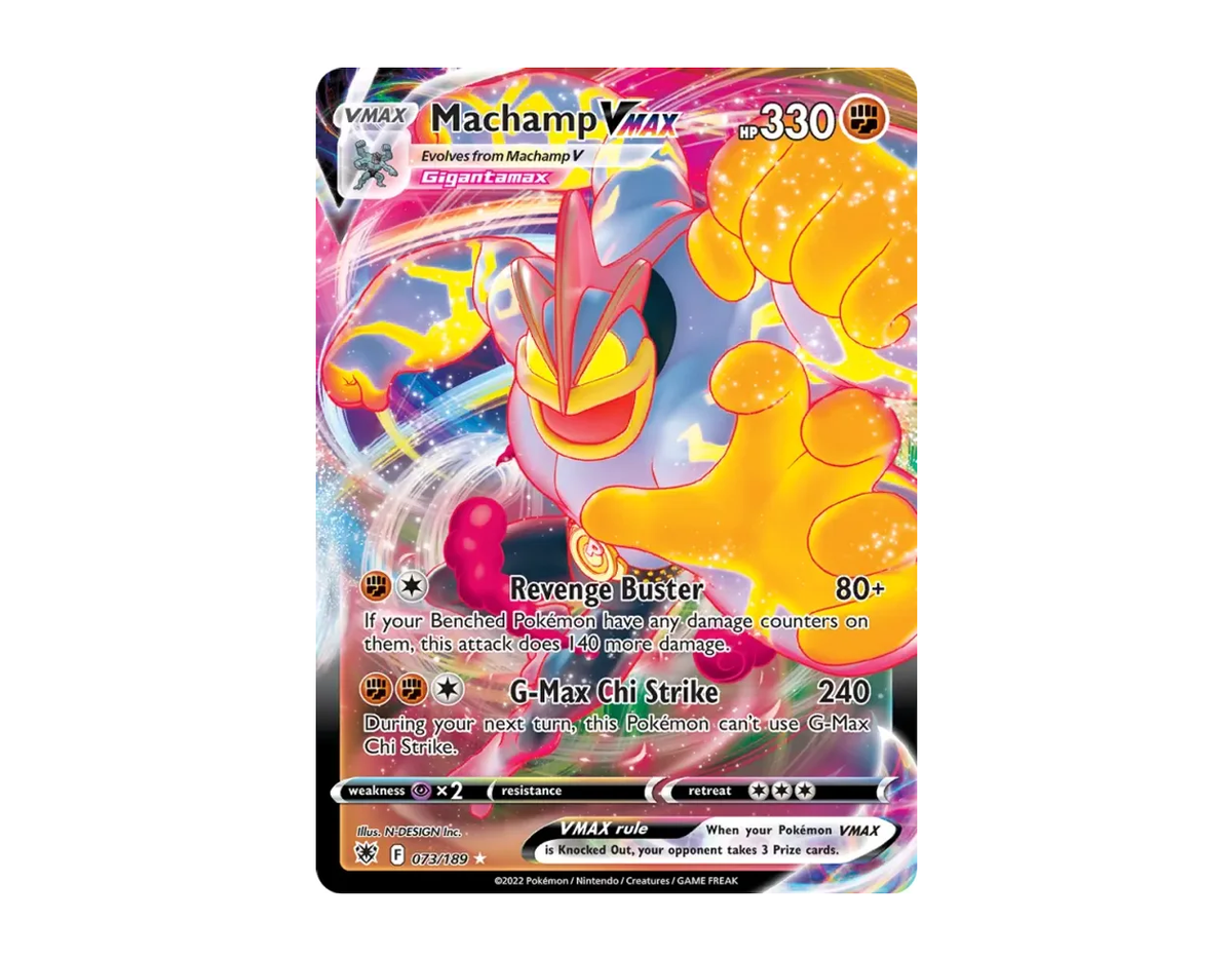Machamp VMAX AR 073/189 (Astral Radiance)
