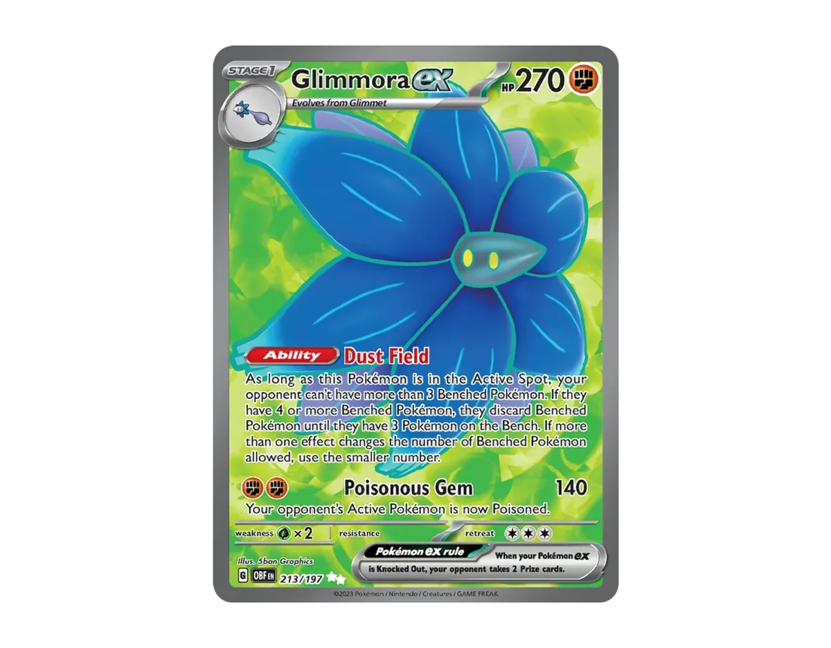 Glimmora ex OF 213/197 (Obsidian Flames)