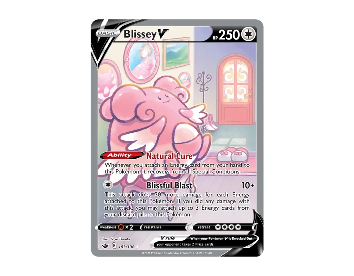 Blissey V CR 183/198 (Chilling Reign)