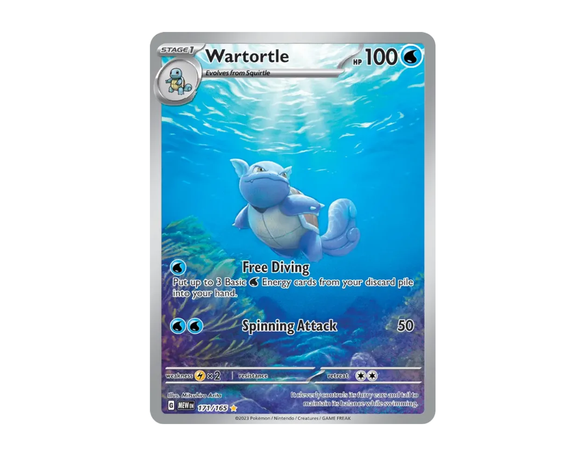 Wartortle 15 171/165 (151)