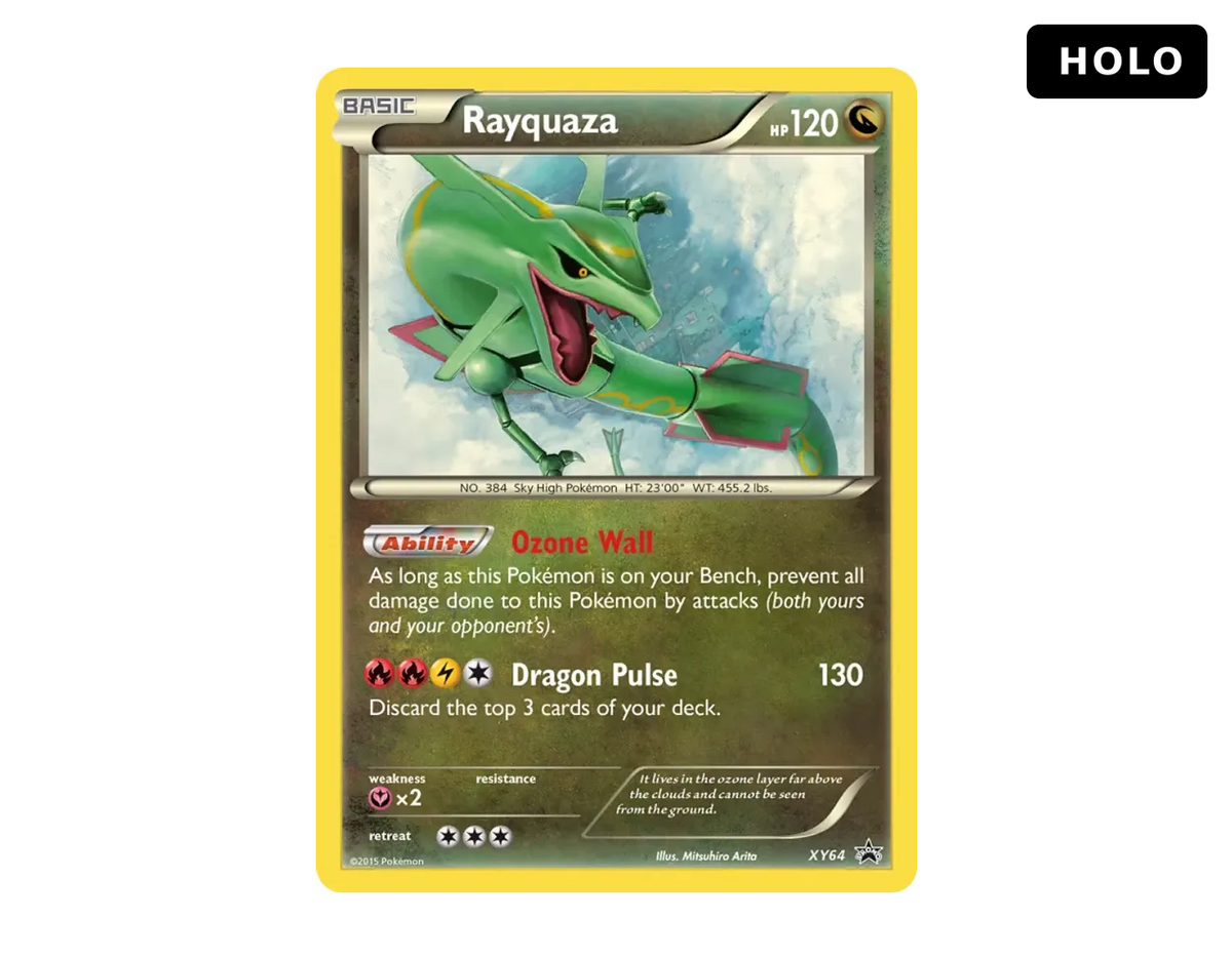 Rayquaza XBSP XY64/211 (XY Black Star Promos) - Holo