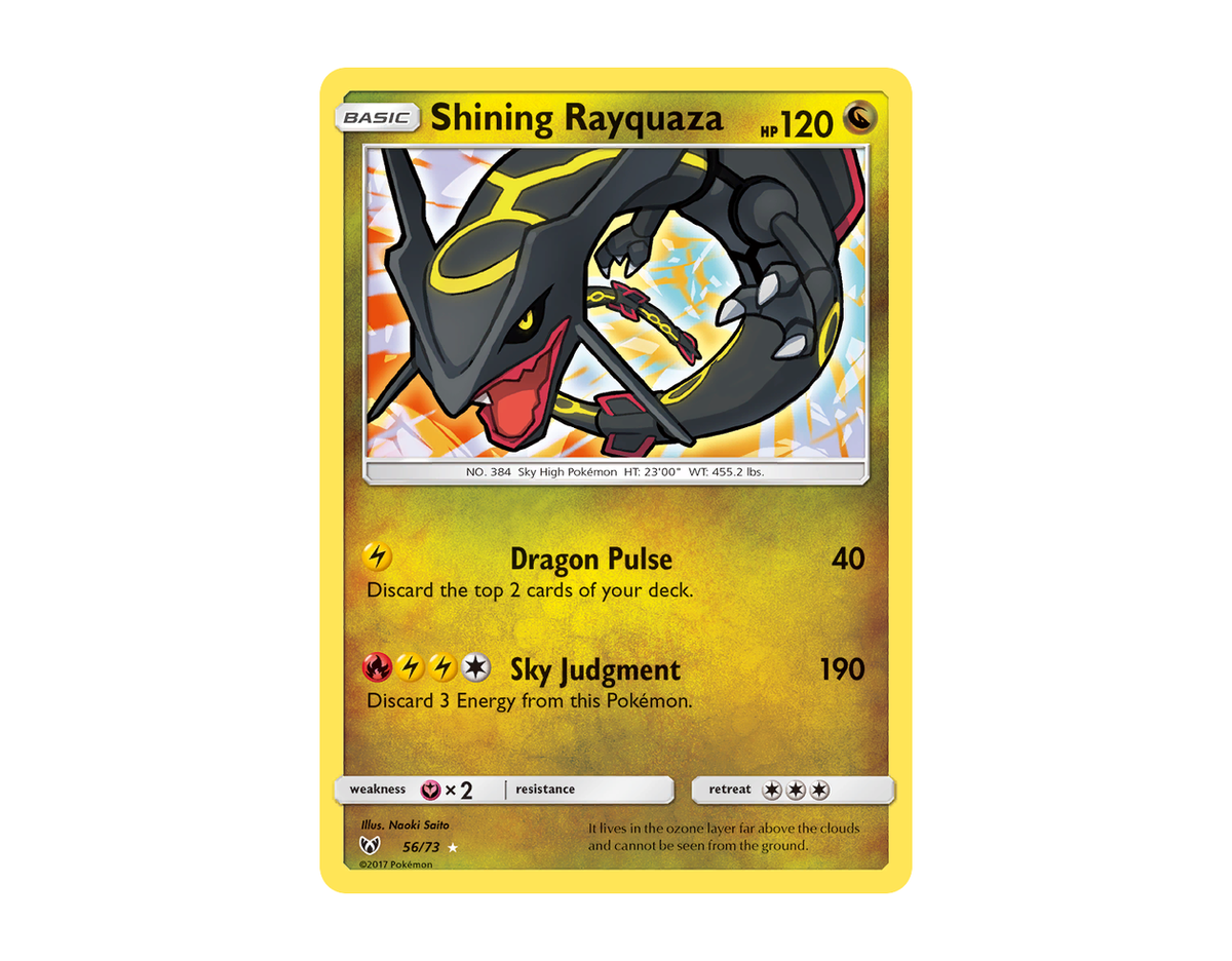 Shining Rayquaza SL 56/73 (Shining Legends)