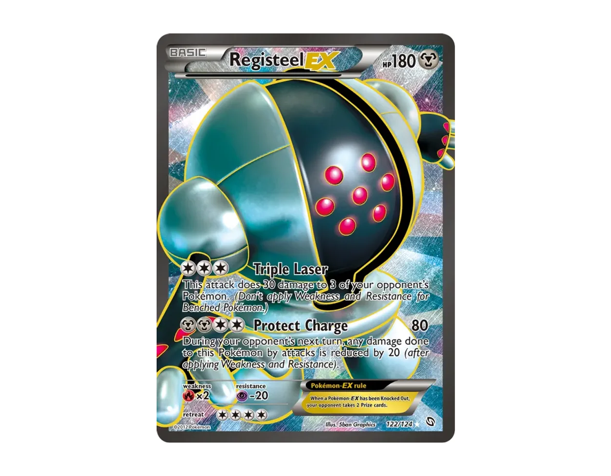 Registeel-EX DE 122/124 (Dragons Exalted)