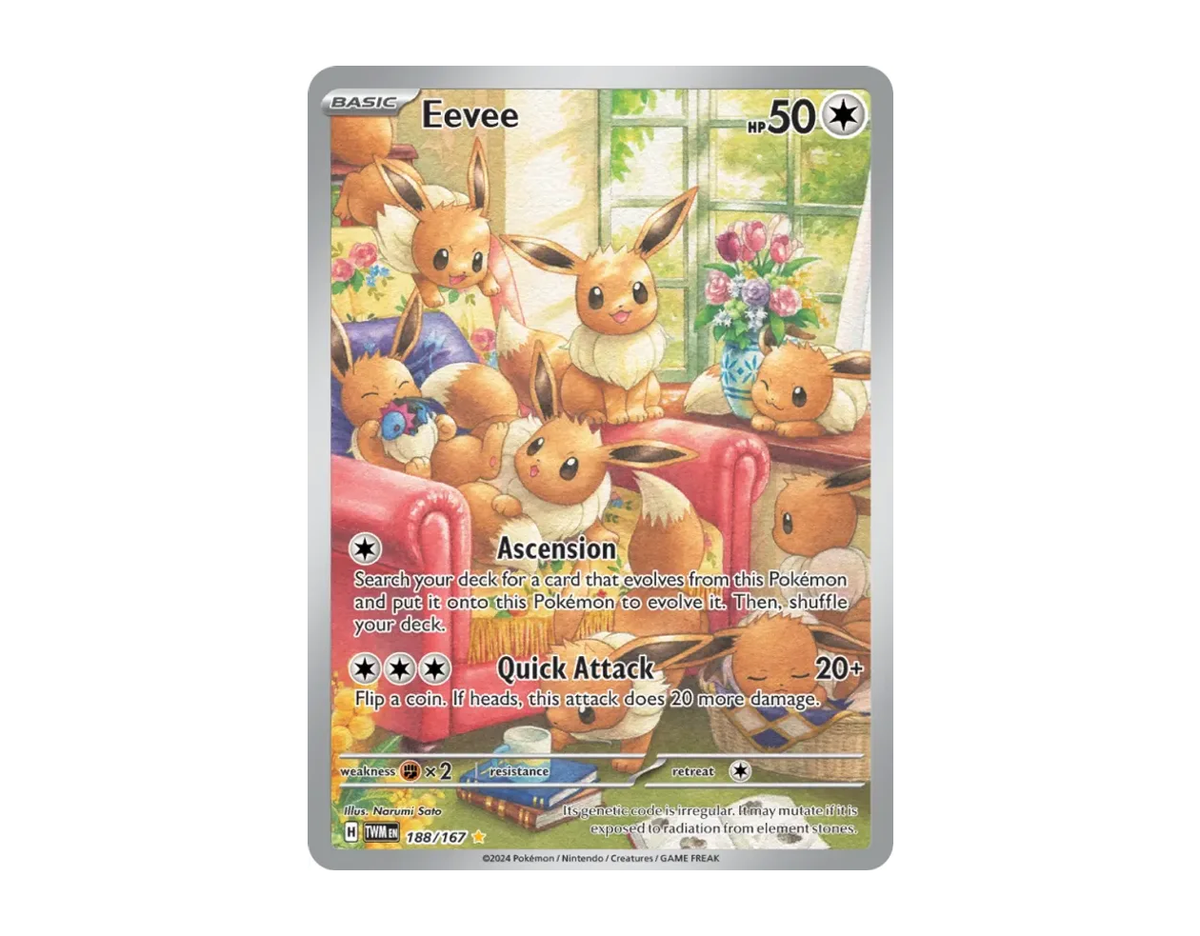 Eevee TM 188/167 (Twilight Masquerade)