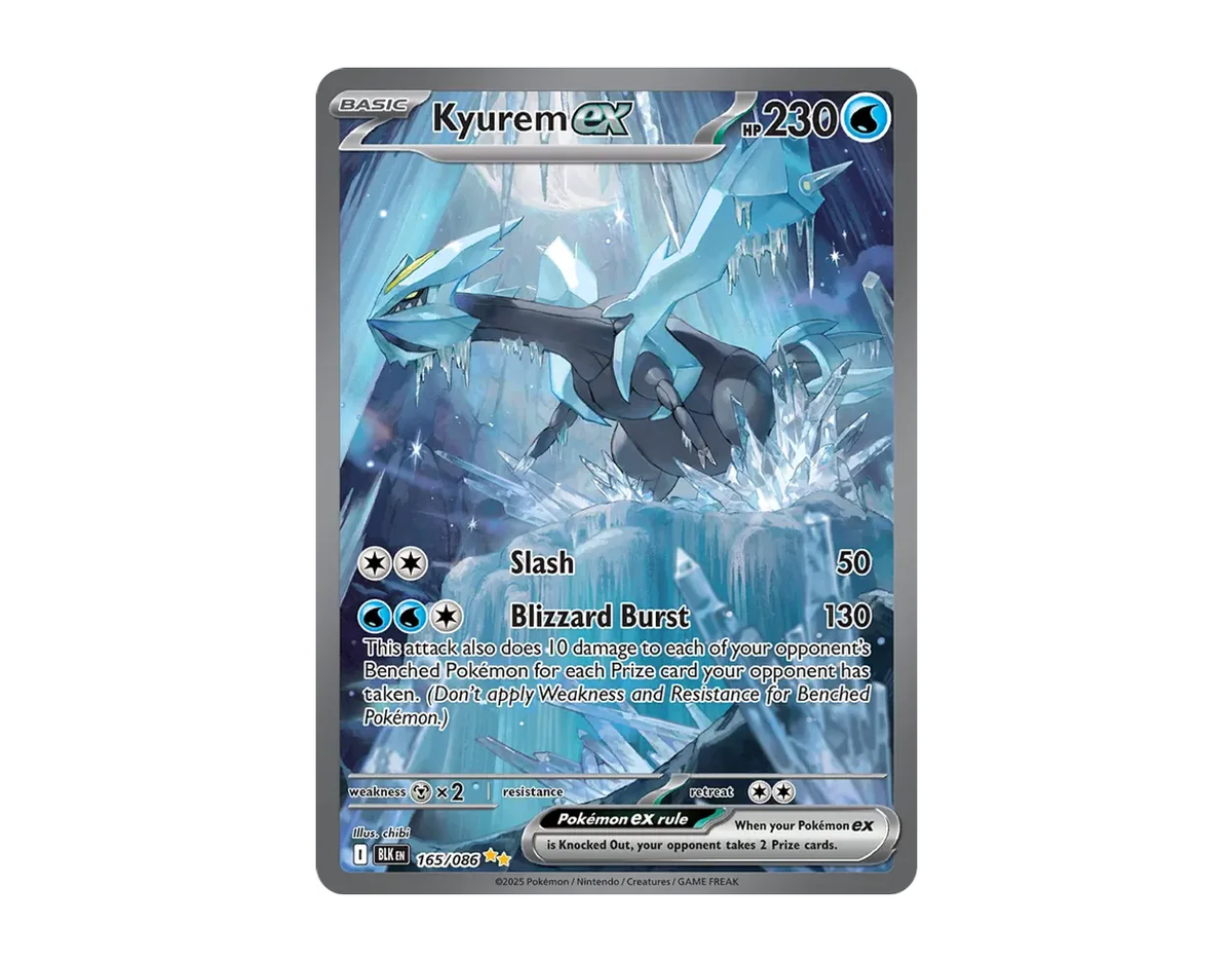 Kyurem ex BB 165/86 (Black Bolt)
