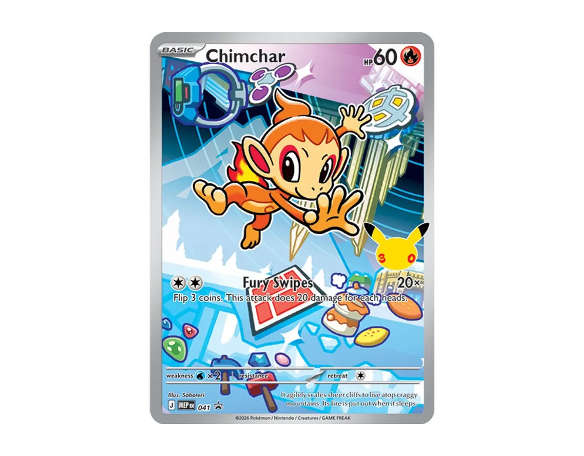 Chimchar MBSP 041 (MEP Black Star Promos)