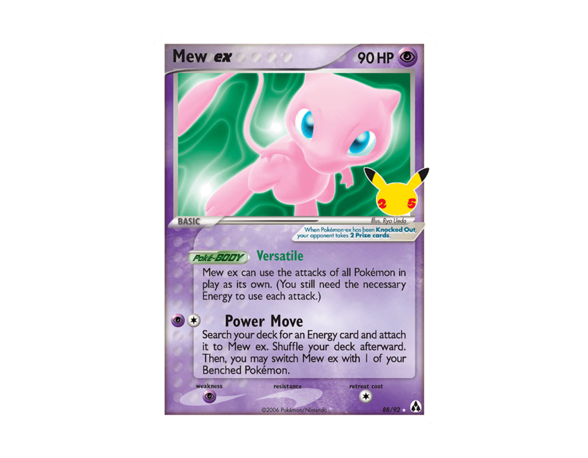 Mew ex CCC CC013/25 (Celebrations Classic Collection)