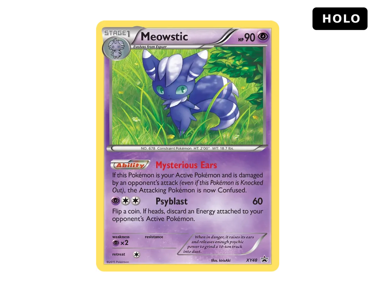 Meowstic XBSP XY48/211 (XY Black Star Promos) - Holo