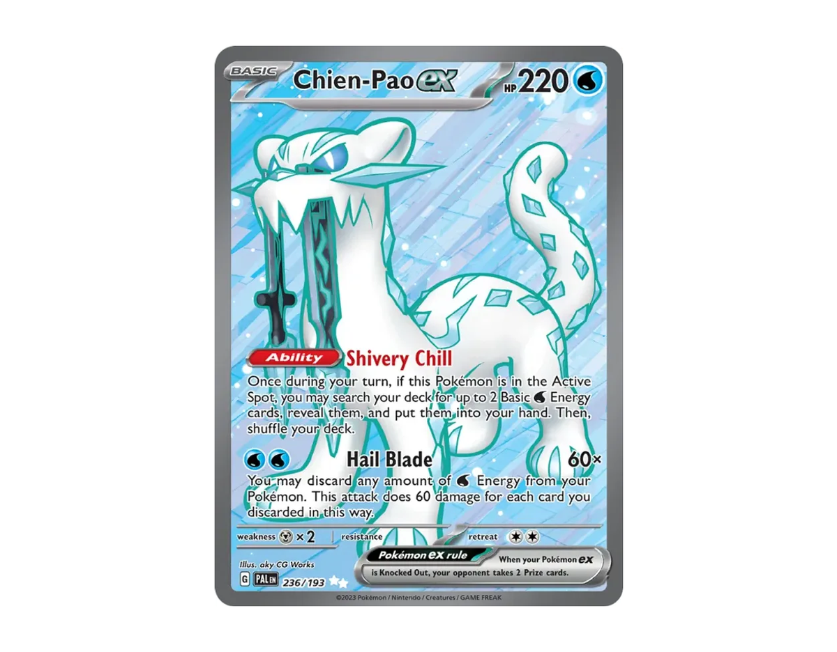 Chien-Pao ex PE 236/193 (Paldea Evolved)
