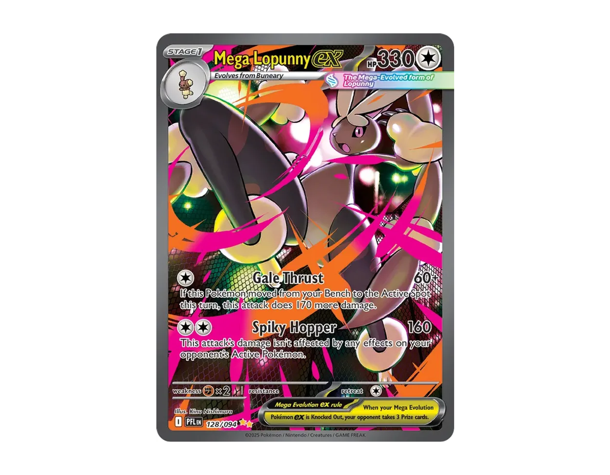 Mega Lopunny ex PF 128/94 (Phantasmal Flames)