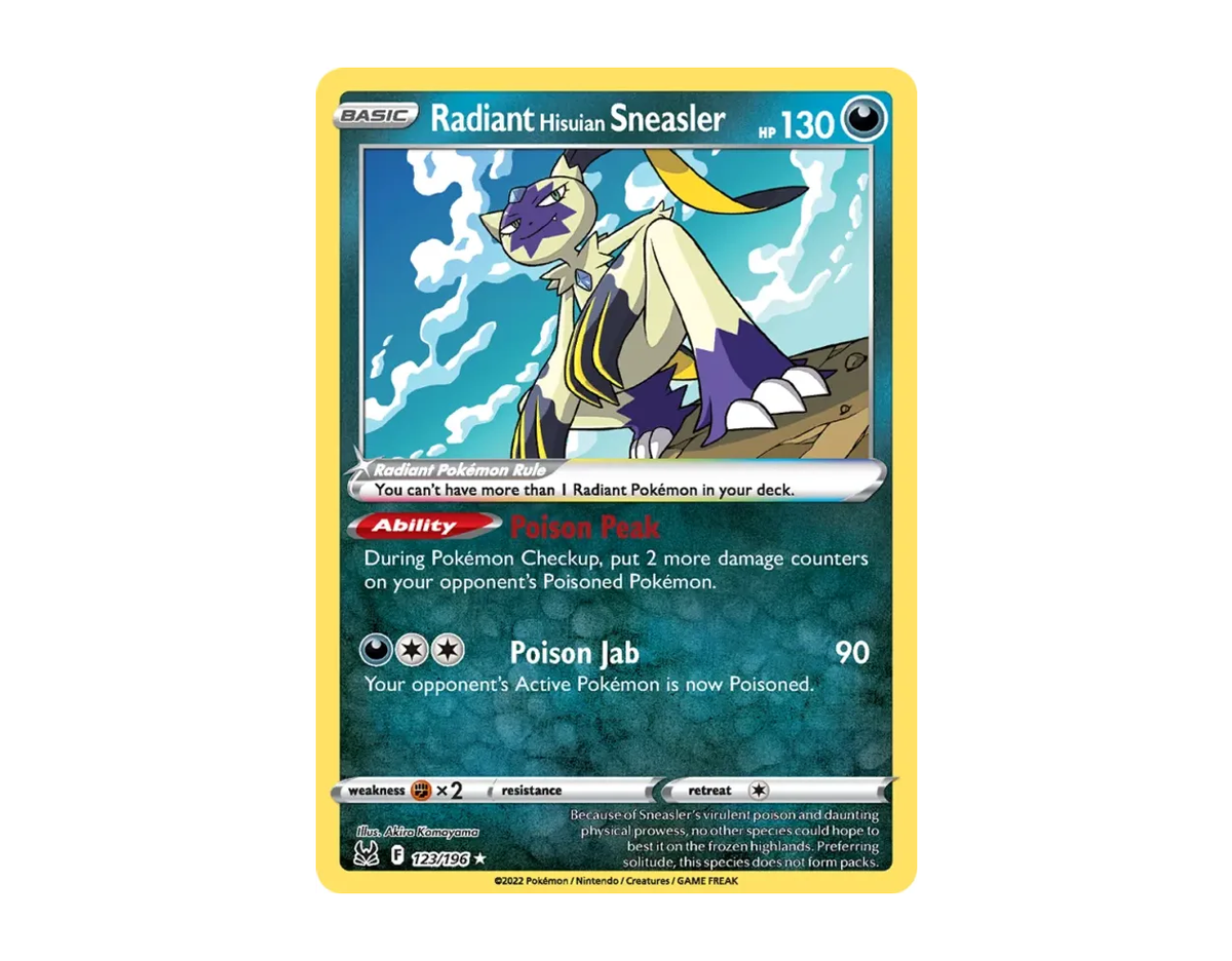 Radiant Hisuian Sneasler LO 123/196 (Lost Origin)