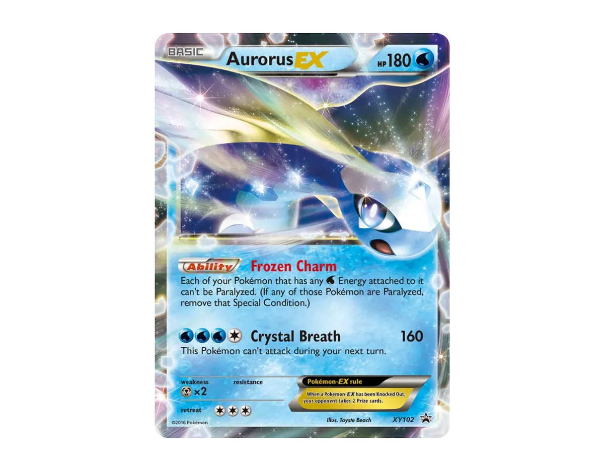 Aurorus EX XBSP XY102/211 (XY Black Star Promos)