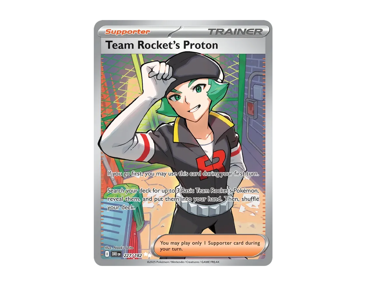 Team Rocket's Proton DR 227/182 (Destined Rivals)