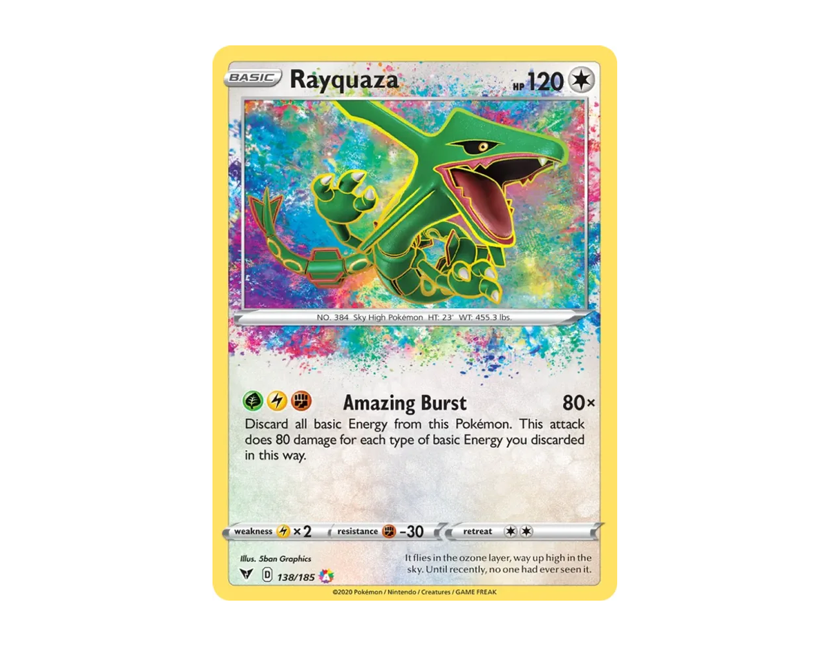 Rayquaza VV 138/185 (Vivid Voltage)