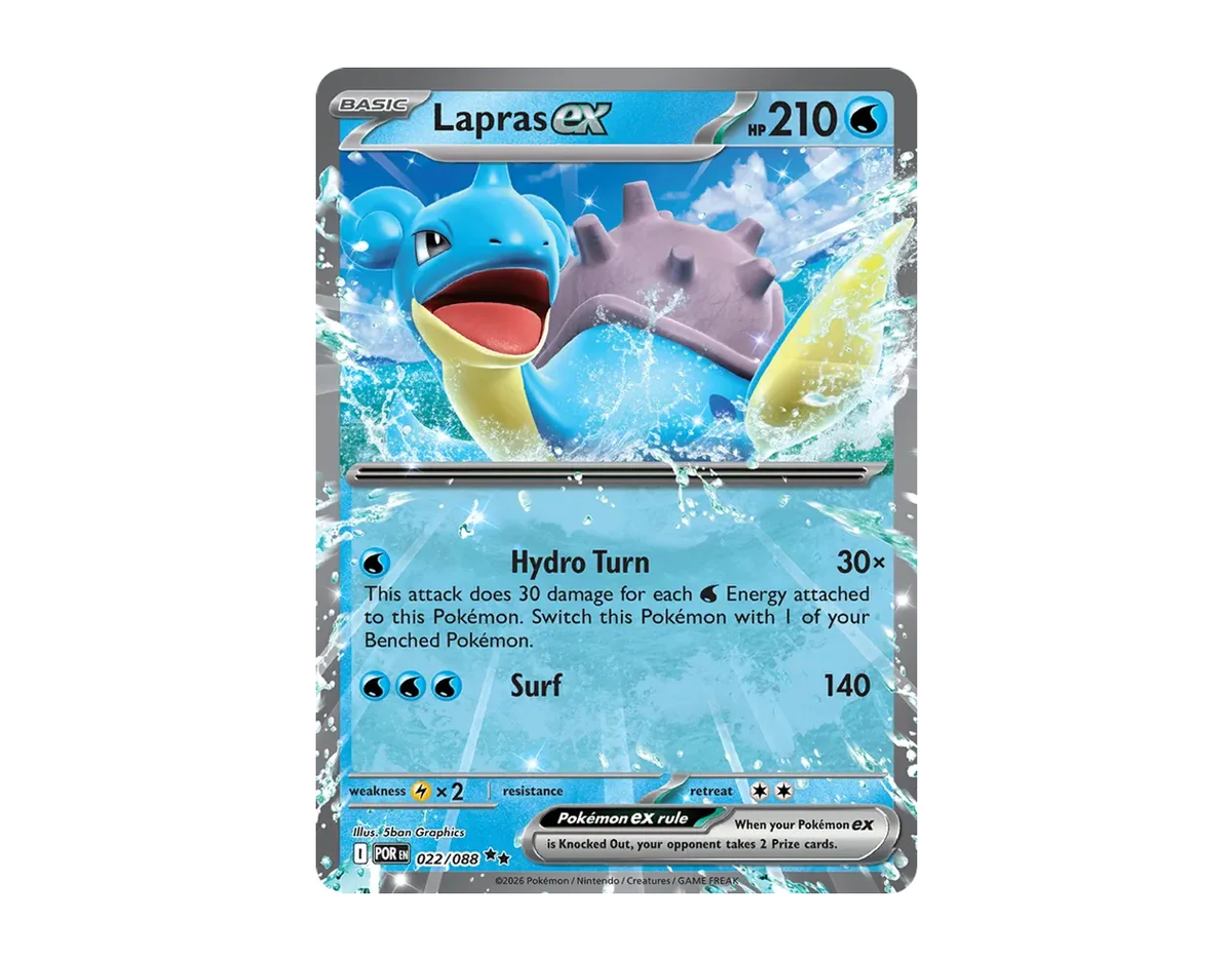 Lapras ex PO 022/88 (Perfect Order)