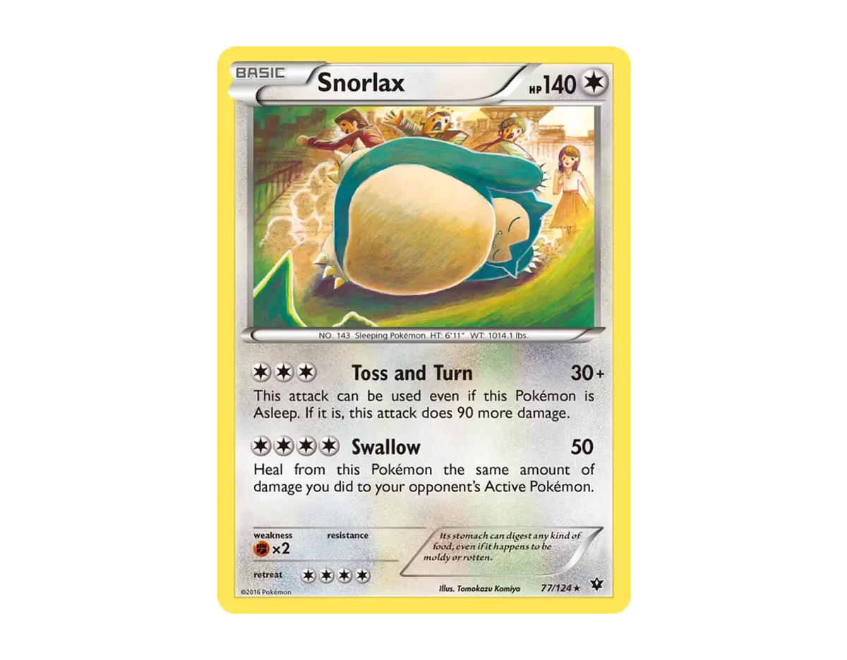 Snorlax FC 77/124 (Fates Collide)