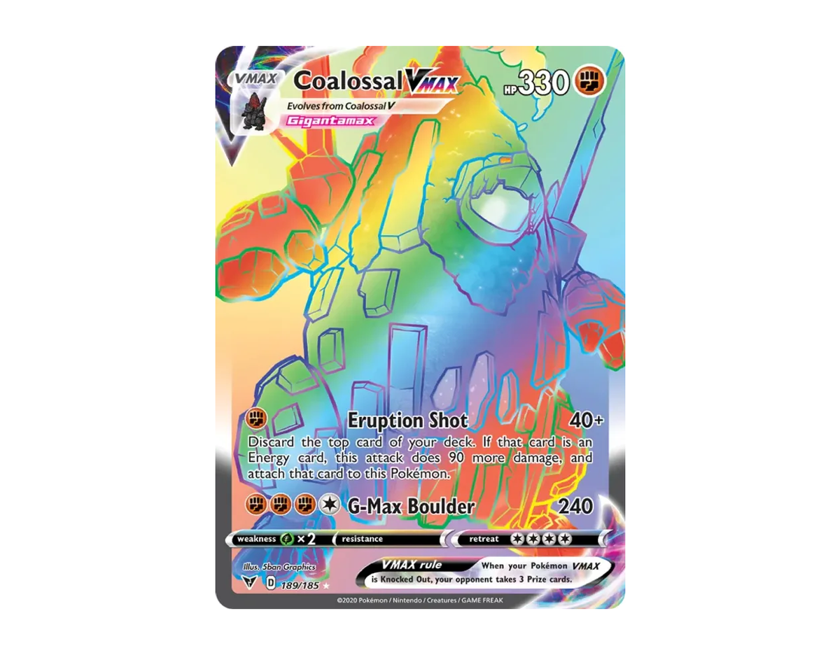 Coalossal VMAX VV 189/185 (Vivid Voltage)