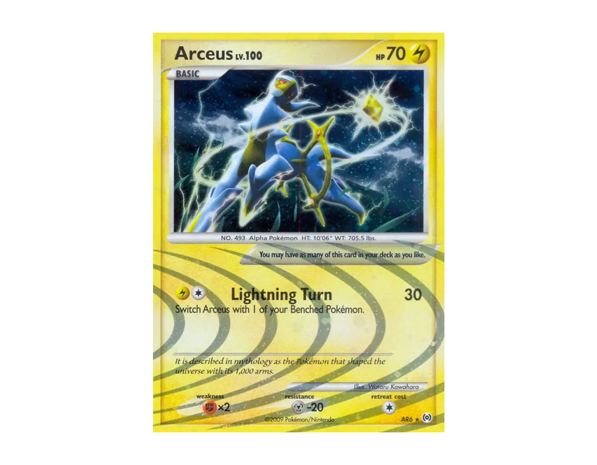 Arceus AR AR6/99 (Arceus)