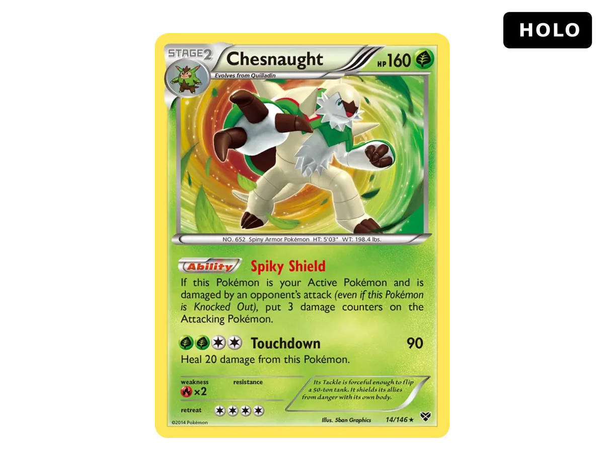 Chesnaught XY 14/146 (XY) - Holo