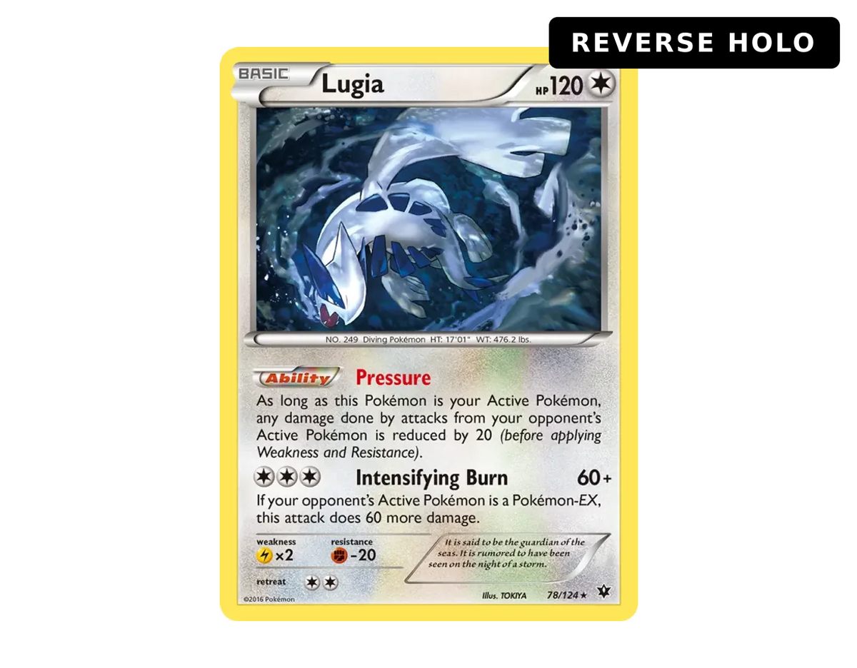 Lugia FC 78/124 (Fates Collide) - Reverse Holo