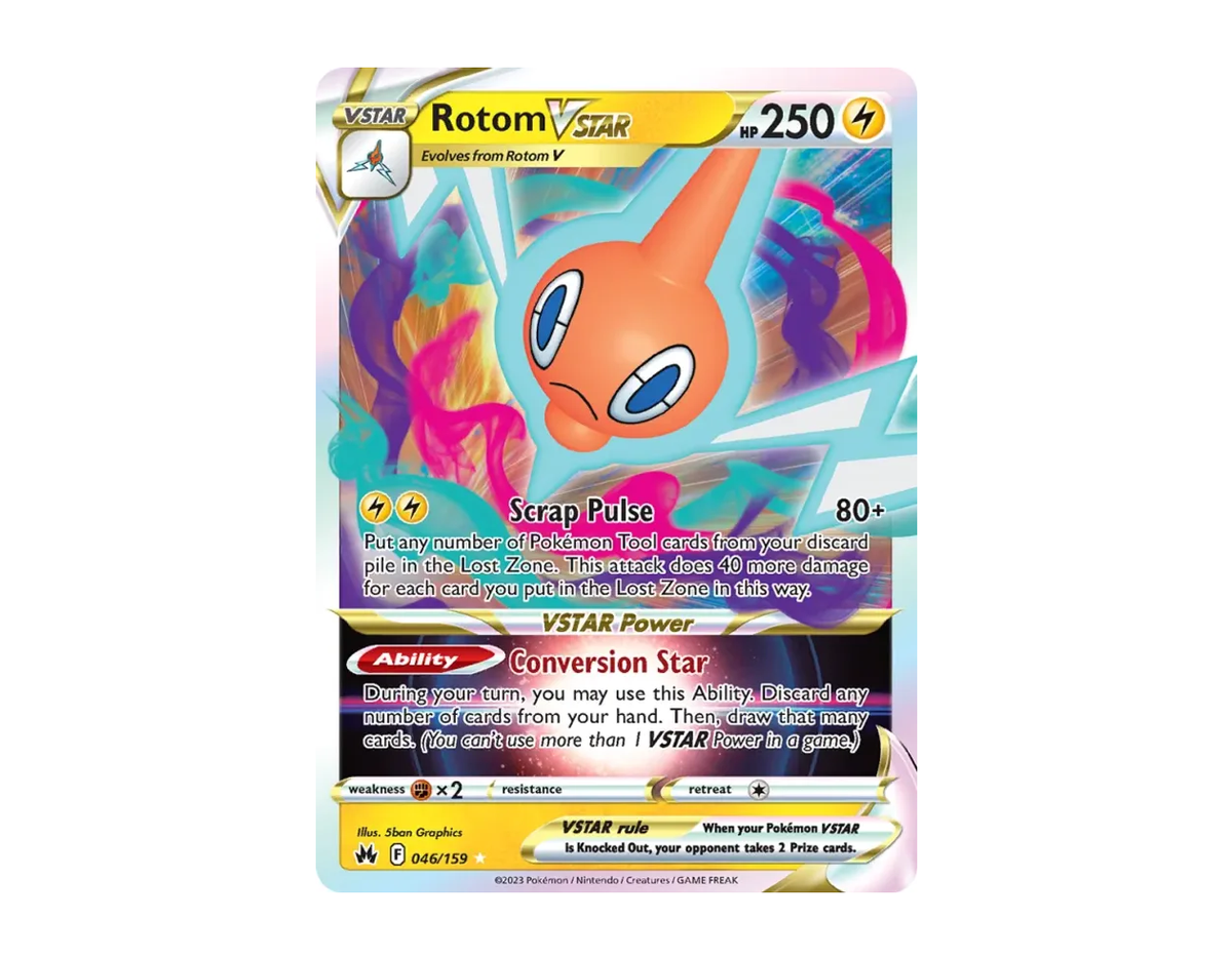 Rotom VSTAR CZ 046/159 (Crown Zenith)