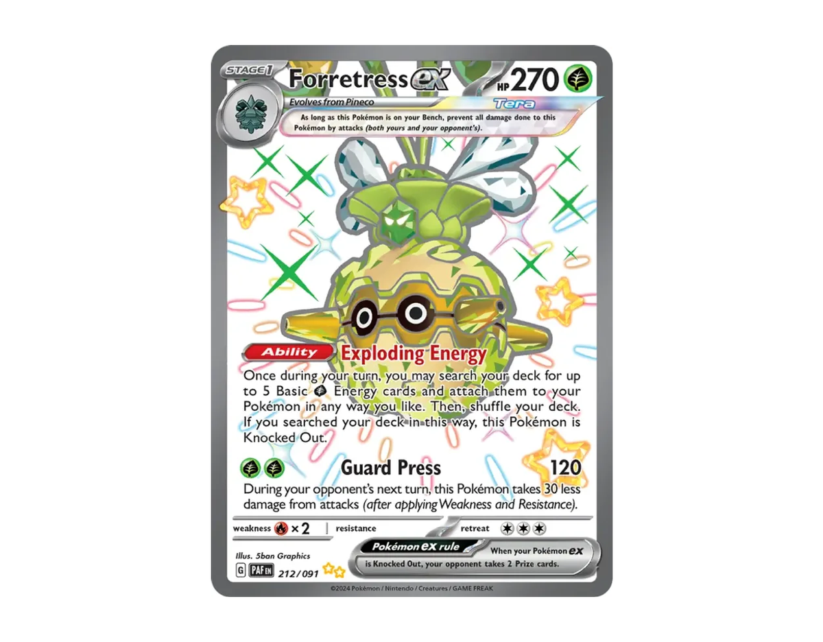 Forretress ex PF 212/91 (Paldean Fates)