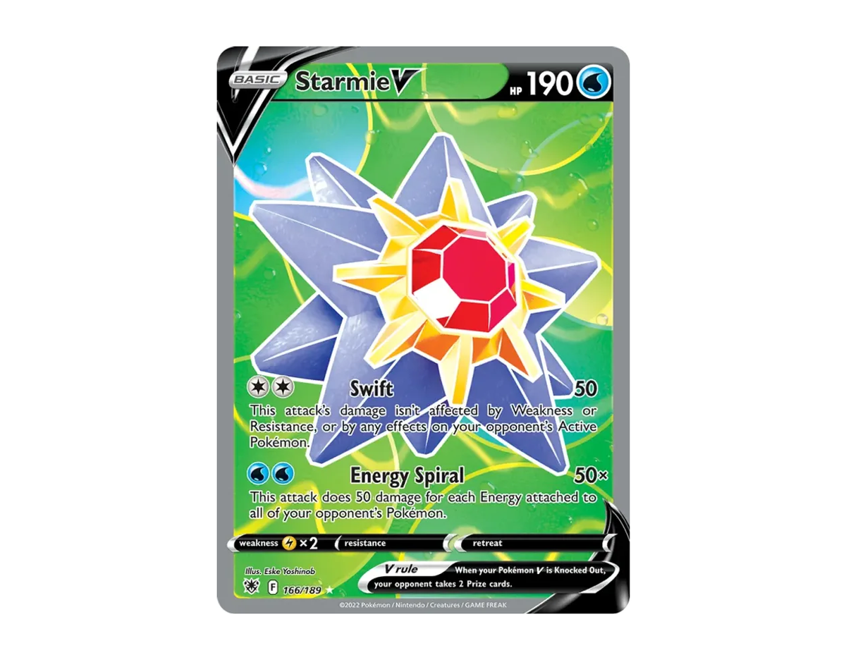 Starmie V AR 166/189 (Astral Radiance)