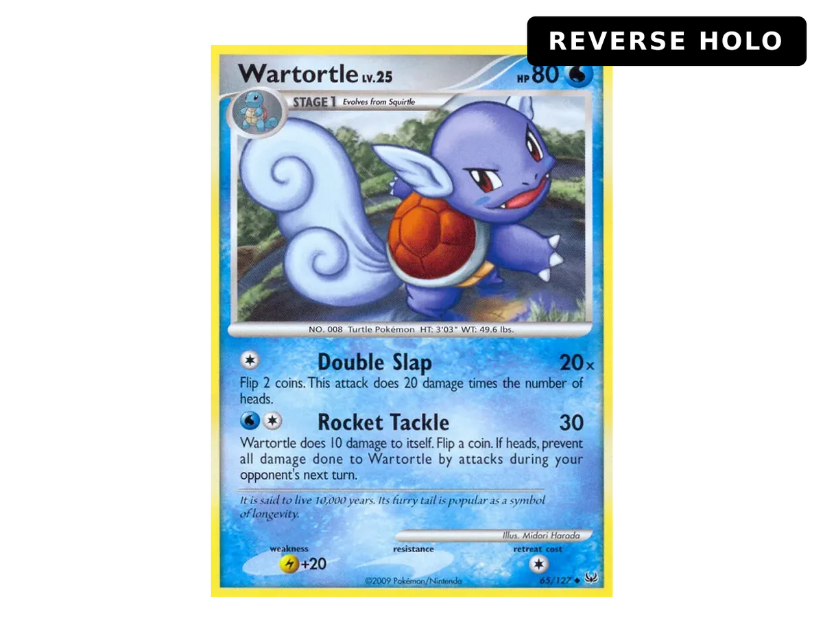 Wartortle PL 65/127 (Platinum) - Reverse Holo