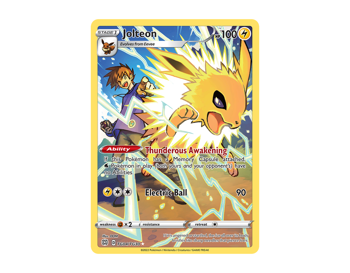 Jolteon BSTG TG04/30 (Brilliant Stars Trainer Gallery)