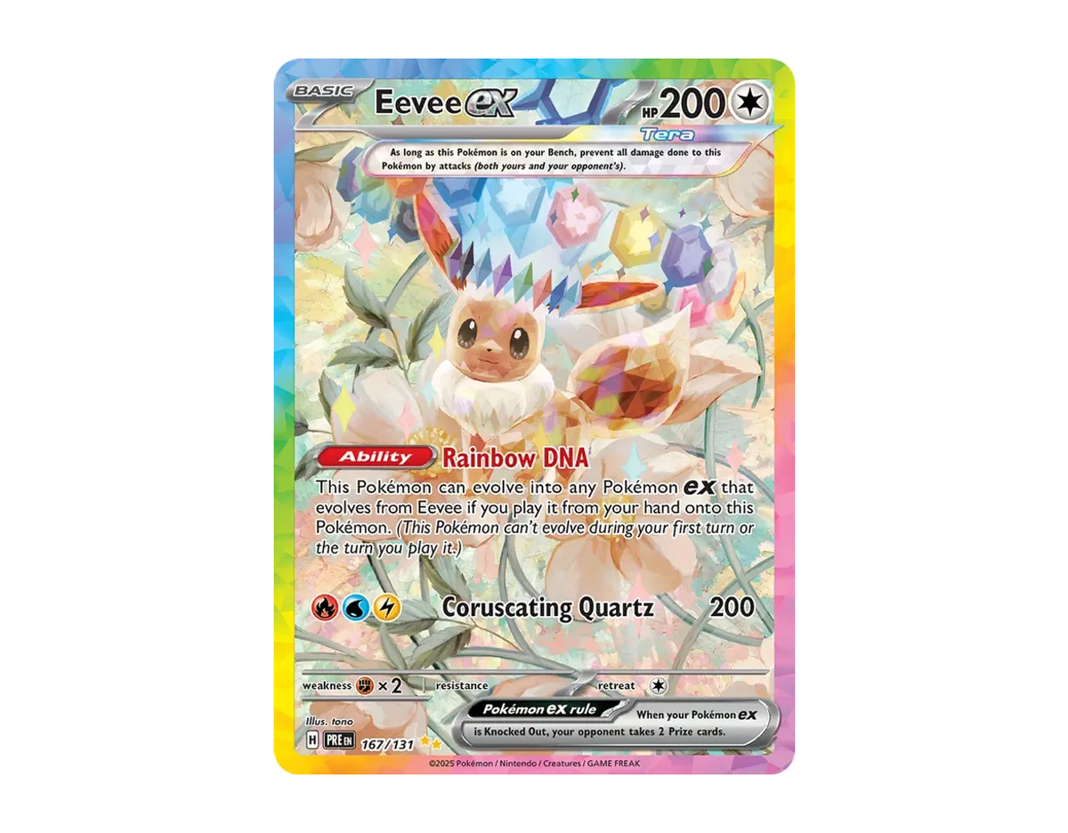 Eevee ex PE 167/131 (Prismatic Evolutions)