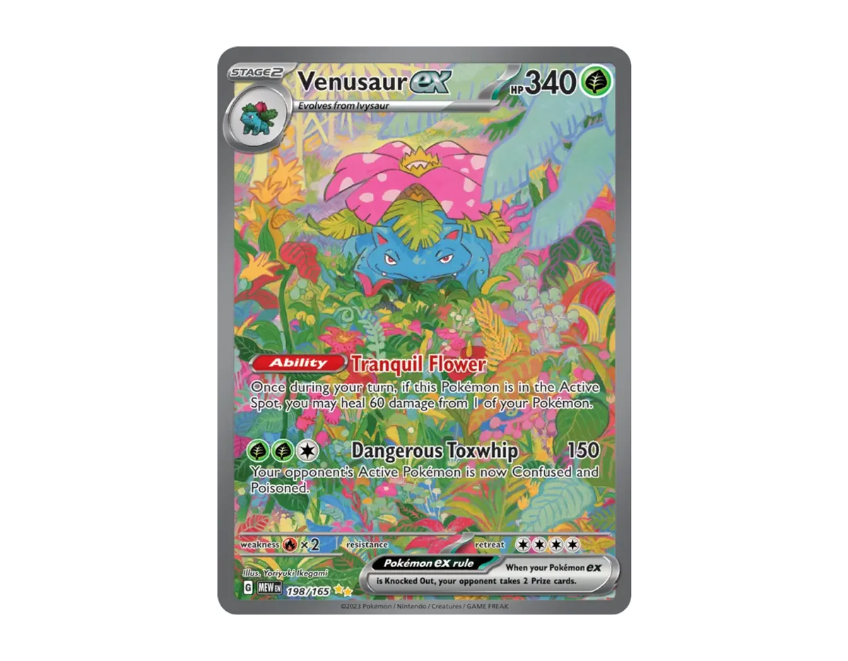 Venusaur ex 15 198/165 (151)