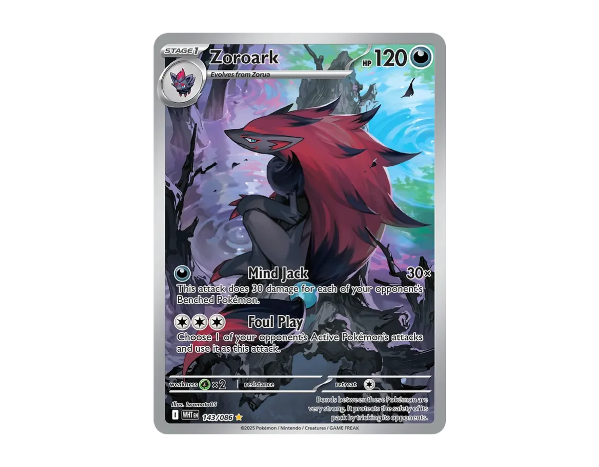 Zoroark WF 143/86 (White Flare)