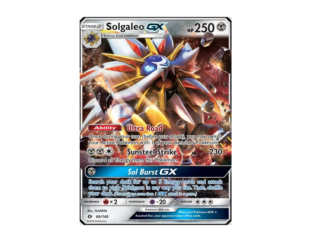 Solgaleo GX SM 89/149 (Sun & Moon)