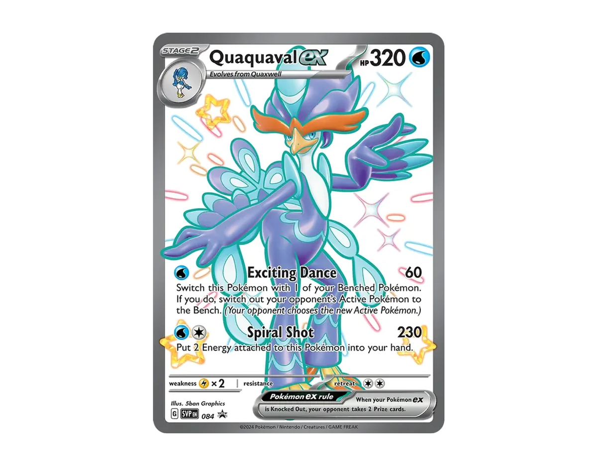 Quaquaval ex SBSP 084/225 (SVP Black Star Promos)