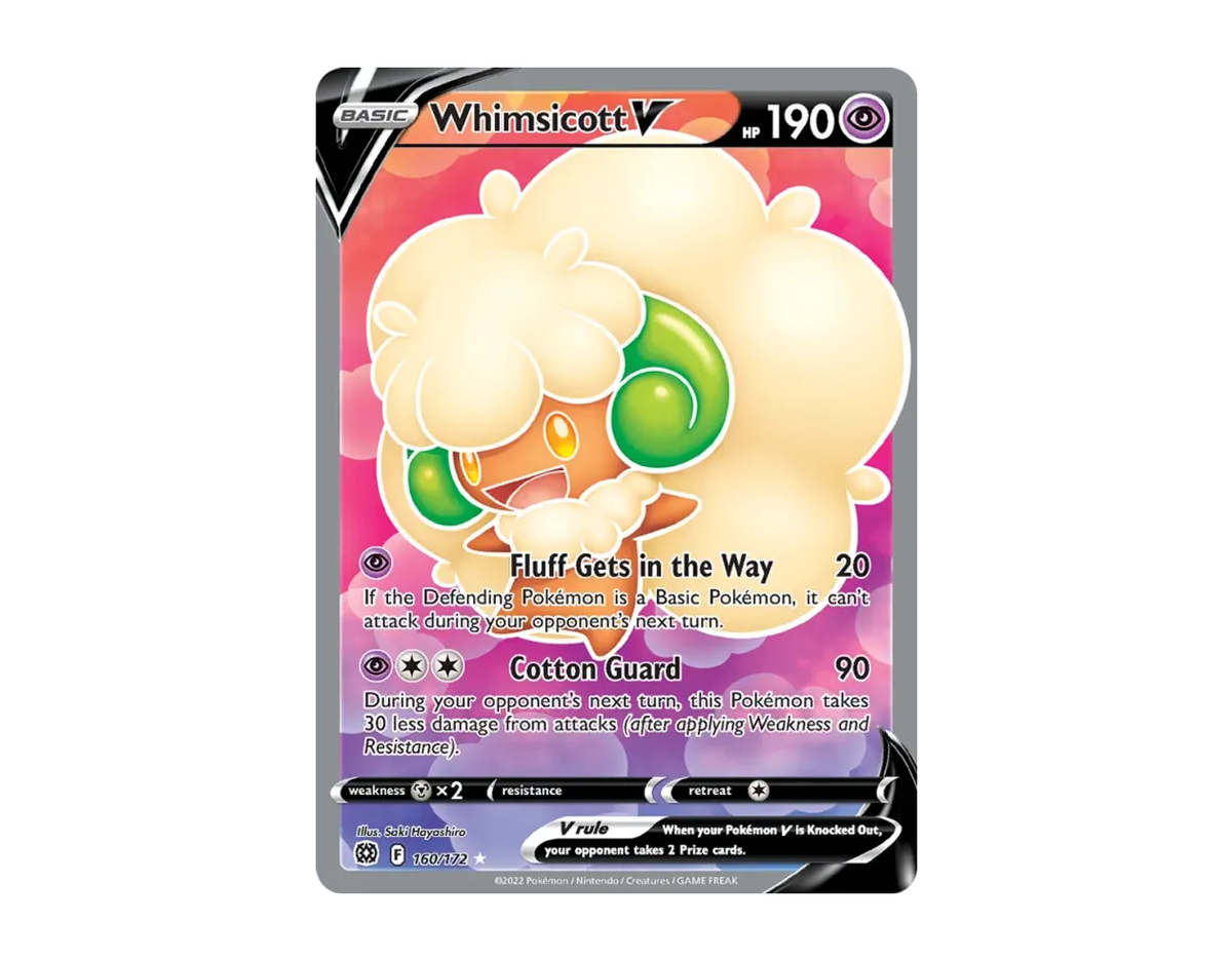 Whimsicott V BS 160/172 (Brilliant Stars)