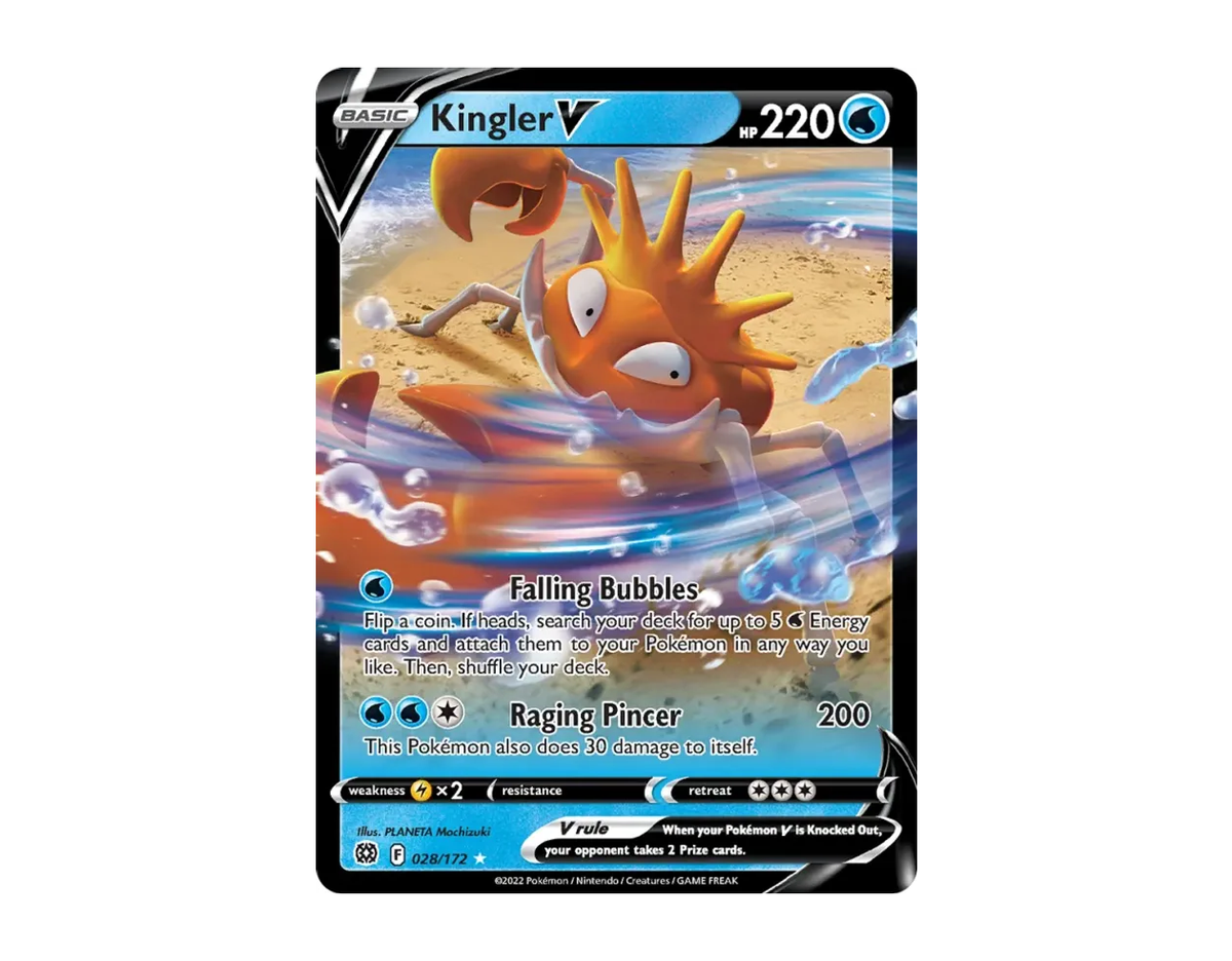 Kingler V BS 028/172 (Brilliant Stars)