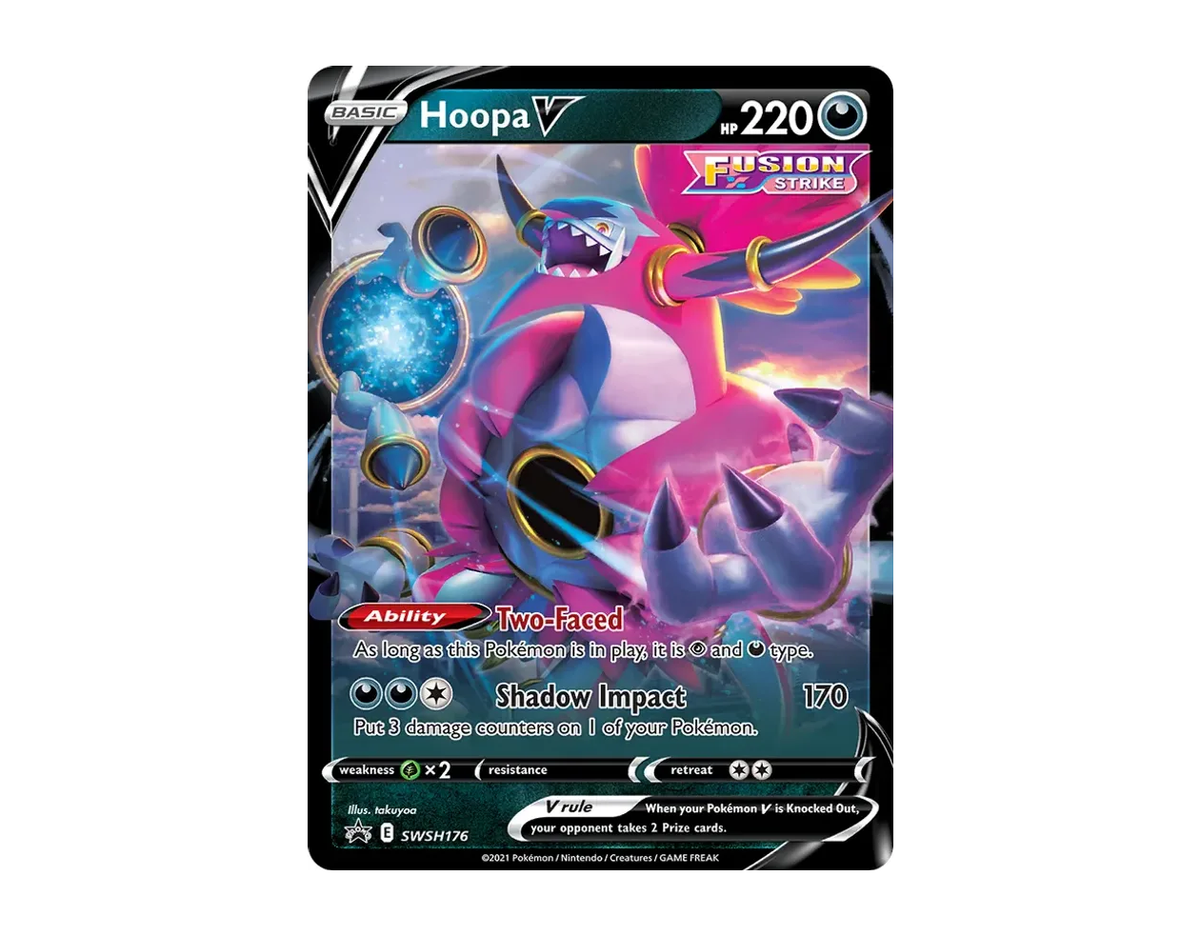 Hoopa V SBSP SWSH176/307 (SWSH Black Star Promos)