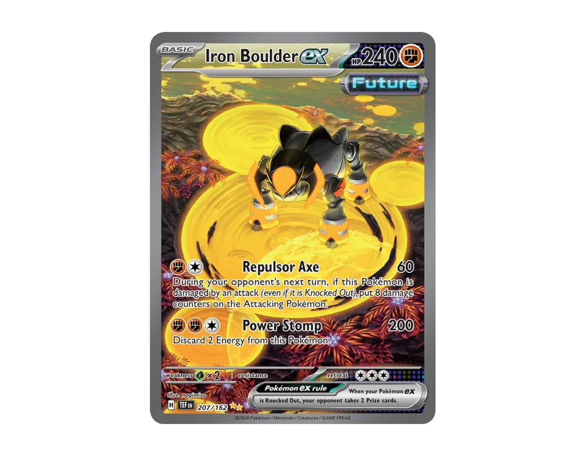 Pokémon Iron Boulder ex TF 207/162 (Temporal Forces) – vortexstore
