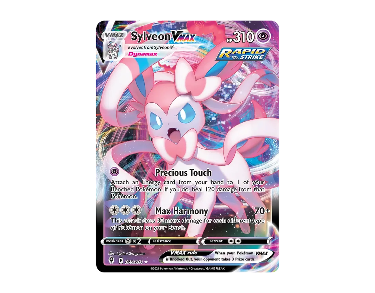 Sylveon VMAX ES 75/203 (Evolving Skies)