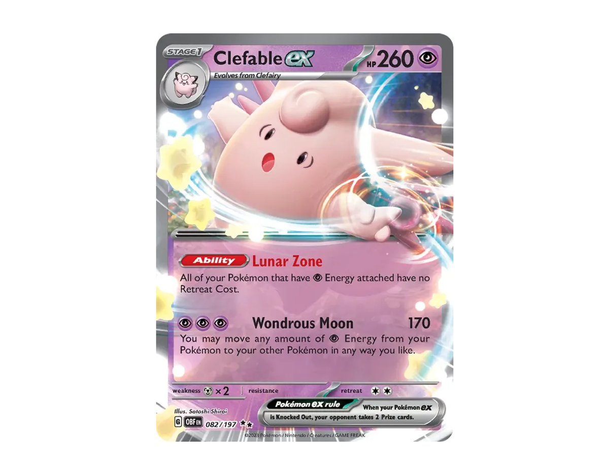 Clefable ex OF 082/197 (Obsidian Flames)